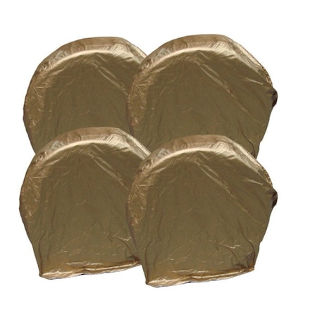 Pro-Tek Spray Equipment GOLD WHEEL COVERS SET OF 4 NYLON 4000G